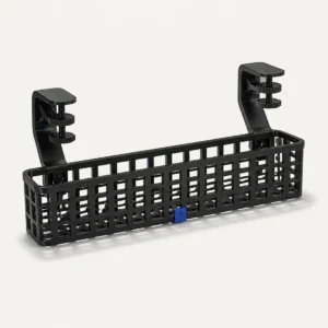 3D-printet Grid kabelbakke med bordklemmer